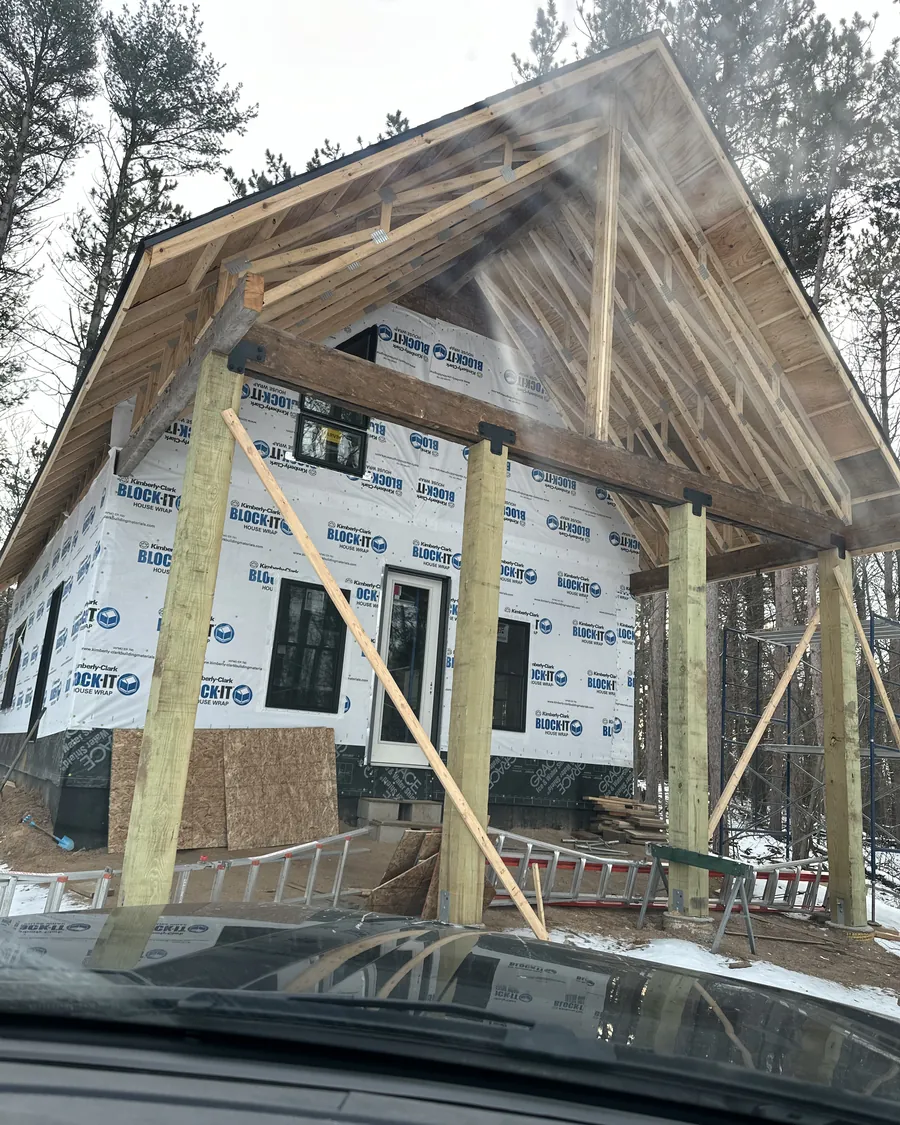 New construction home wiring, Three Lakes